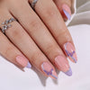 Almond French Glossy Medium Press on Nails