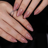 Almond Medium Pink Press on Nails