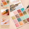 16 Colors Solid Gel Nail Polish Palette