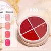 4 Colors Solid Nail Gel color20