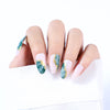 Almond French Glossy Medium Press on Nails