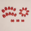 12 Sizes-24 Pcs Press On Nails W1363