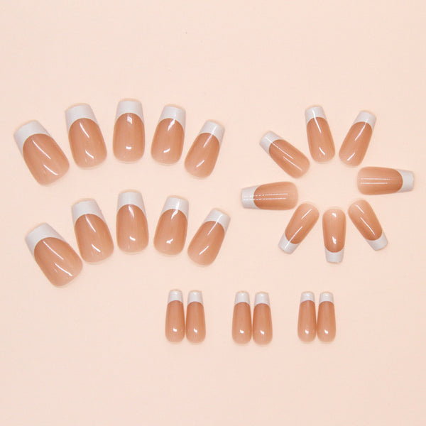 12 Sizes-24 Pcs Press On Nails W1815