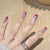 12 Sizes-24 Pcs Press On Nails MY086