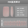 12 Sizes-24 Pcs Press On Nails FM06-01