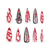 12 Sizes-24 Pcs Press On Nails JP3413