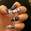 12 Sizes-24 Pcs Press On Nails JP1527