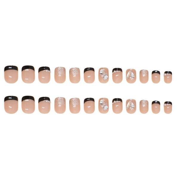 12 Sizes-24 Pcs Press On Nails Z927