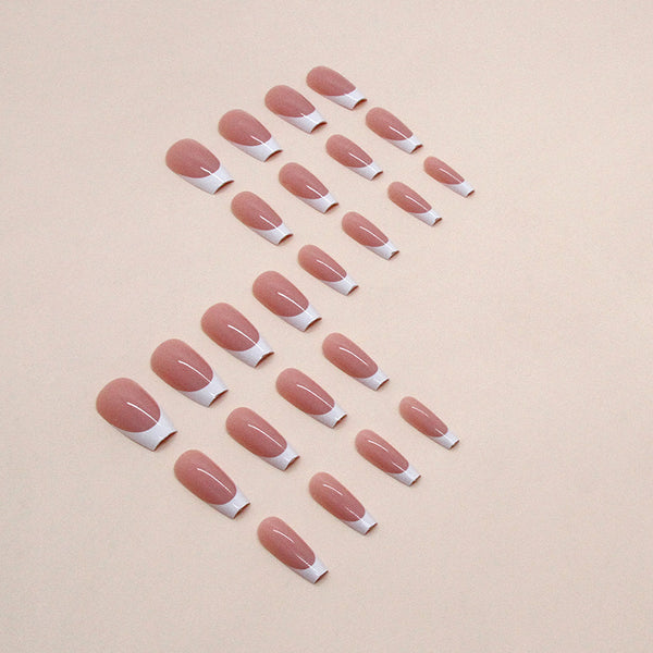 12 Sizes-24 Pcs Press On Nails W1138