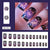 12 Sizes-24 Pcs Press On Nails W1983