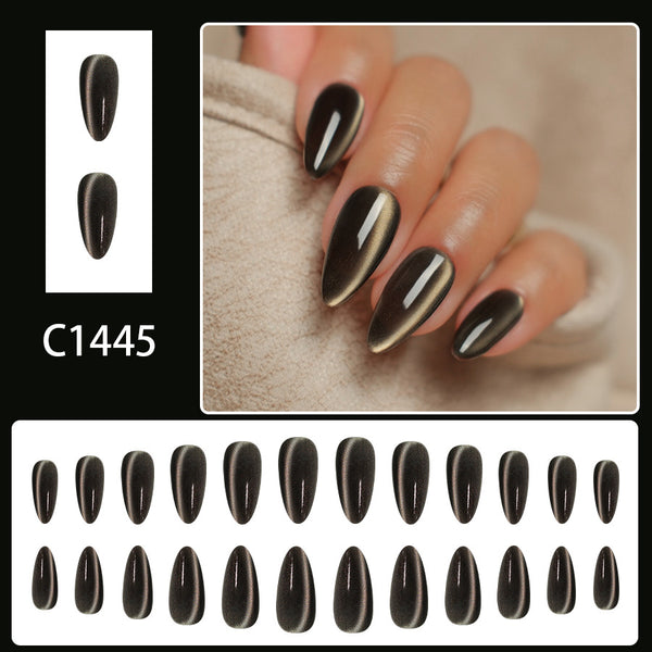 12 Sizes-24 Pcs Press On Nails C1445