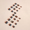 12 Sizes-24 Pcs Press On Nails Z825