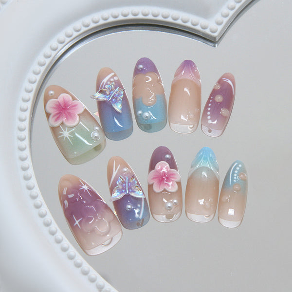30 Pcs Press On Nails Z1346
