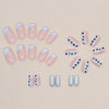 12 Sizes-24 Pcs Press On Nails W719