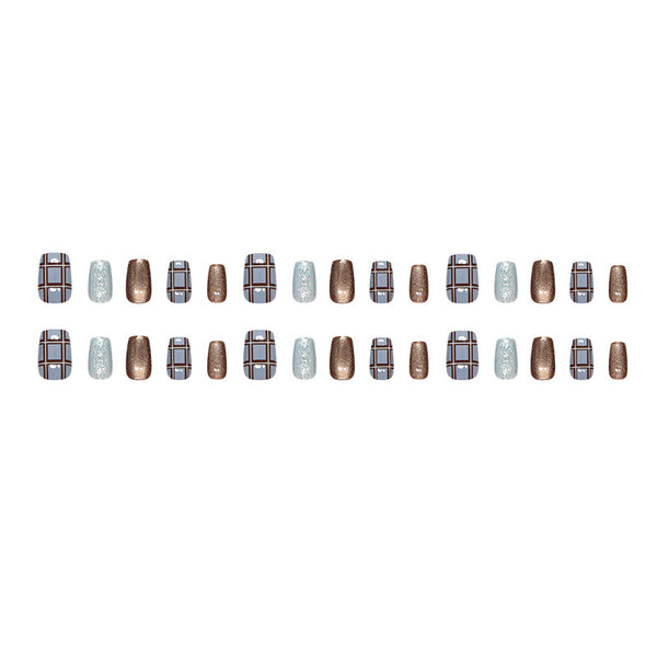 30 Pcs Press On Nails MY156