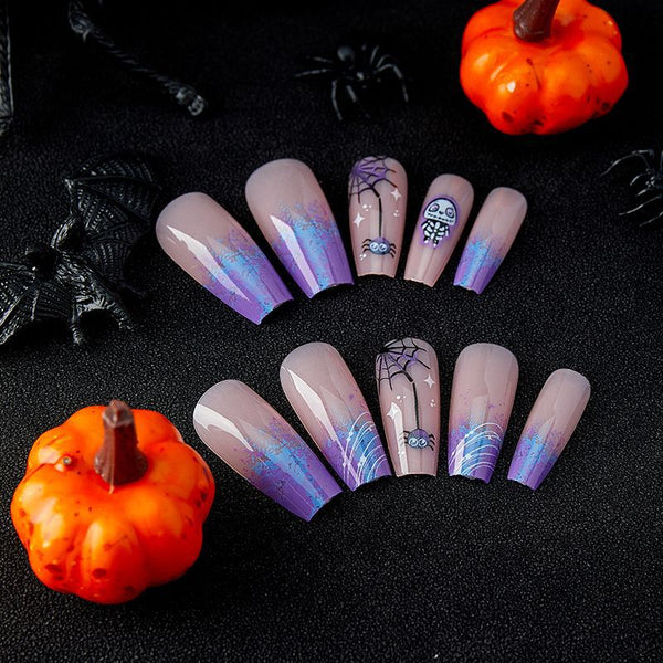 12 Sizes-24 Pcs Press On Nails W804