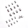 12 Sizes-24 Pcs Press On Nails JP1136