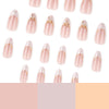 12 Sizes-24 Pcs Press On Nails JP3924