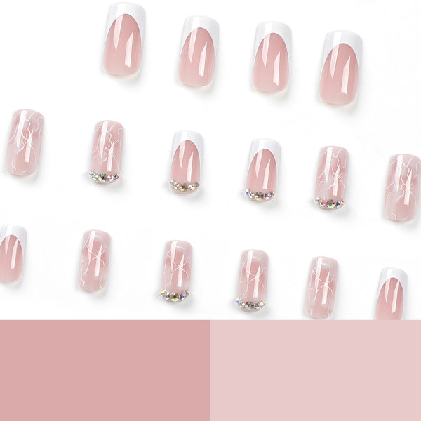 12 Sizes-24 Pcs Press On Nails JP2742