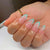 12 Sizes-24 Pcs Press On Nails W200