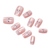 12 Sizes-24 Pcs Press On Nails SP114