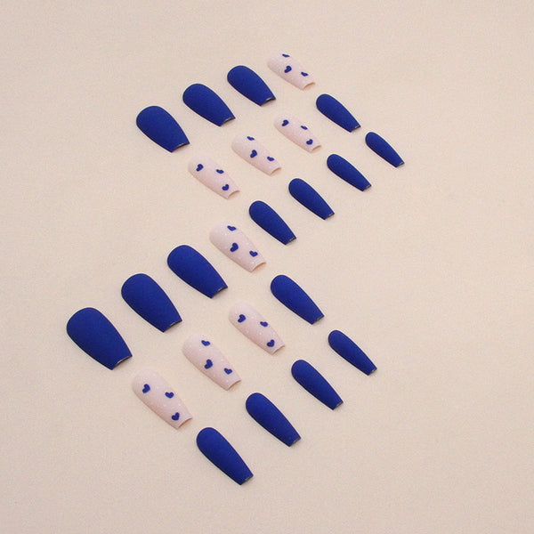 12 Sizes-24 Pcs Press On Nails W1122
