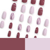 12 Sizes-24 Pcs Press On Nails JP3036