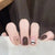 12 Sizes-24 Pcs Press On Nails Z438