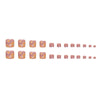12 Sizes-24 Pcs Press On Nails F085
