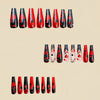 12 Sizes-24 Pcs Press On Nails Y445