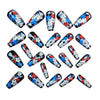 12 Sizes-24 Pcs Press On Nails Y1638