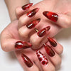 12 Sizes-24 Pcs Press On Nails JP3412