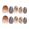 12 Sizes-24 Pcs Press On Nails GN043