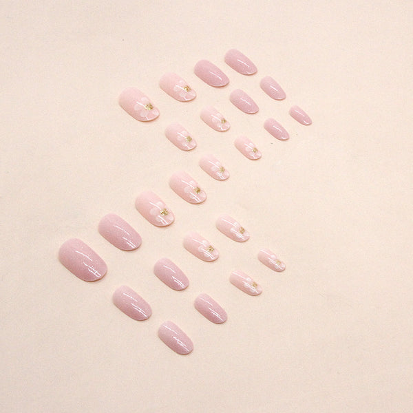 12 Sizes-24 Pcs Press On Nails W1014