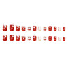 12 Sizes-24 Pcs Press On Nails R936