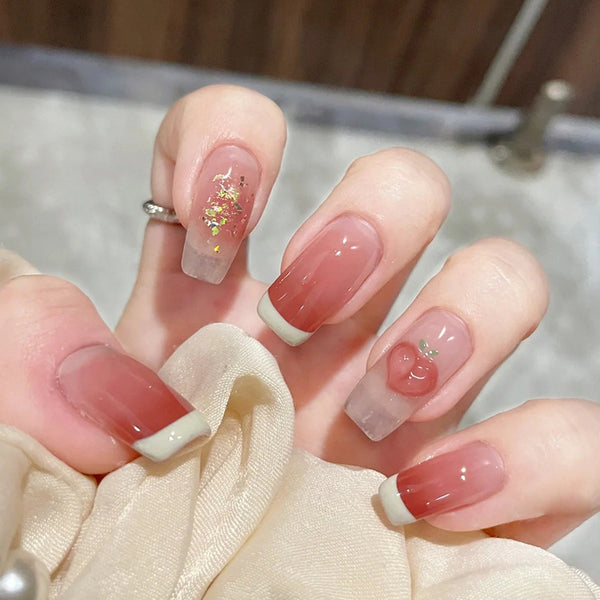 12 Sizes-24 Pcs Press On Nails Z320