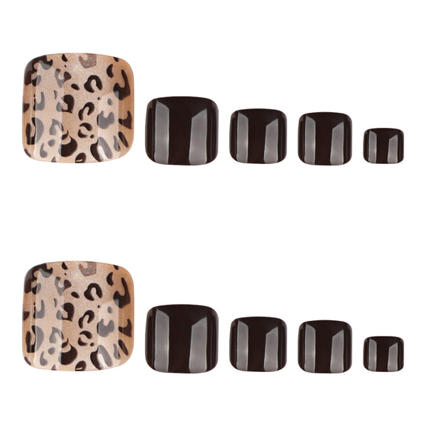 12 Sizes-24 Pcs Press On Nails JP4238