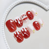 12 Sizes-24 Pcs Press On Nails R936