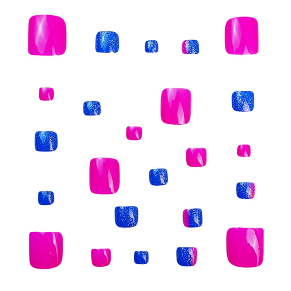 12 Sizes-24 Pcs Press On Nails Y785