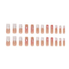 12 Sizes-24 Pcs Press On Nails Z1006