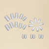 12 Sizes-24 Pcs Press On Nails Y029