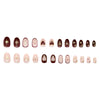 12 Sizes-24 Pcs Press On Nails Z1028