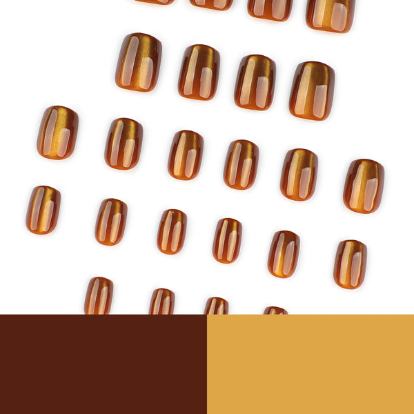 12 Sizes-24 Pcs Press On Nails JP4154