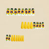 12 Sizes-24 Pcs Press On Nails Y1093