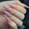 12 Sizes-24 Pcs Press On Nails W1680