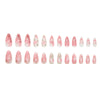 12 Sizes-24 Pcs Press On Nails Z1264