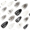 12 Sizes-24 Pcs Press On Nails JP3399