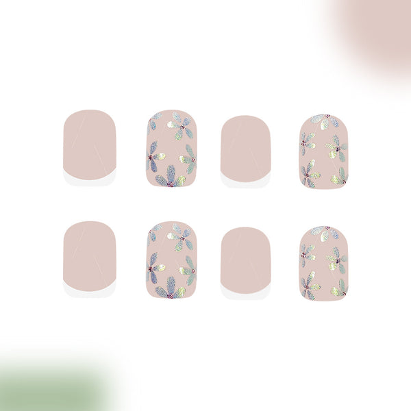 12 Sizes-24 Pcs Press On Nails C900