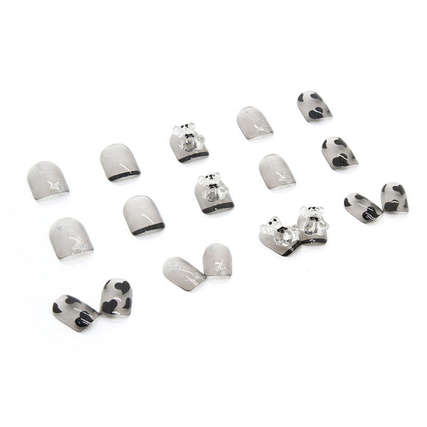12 Sizes-24 Pcs Press On Nails Z429