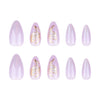 12 Sizes-24 Pcs Press On Nails JP3301